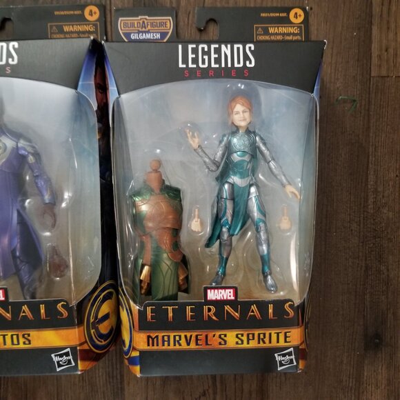 BUNDLE Marvel Legends Eternals (Ikaris, Sersi, Sprite, Makkari, Druig, Phastos) - Picture 7 of 16